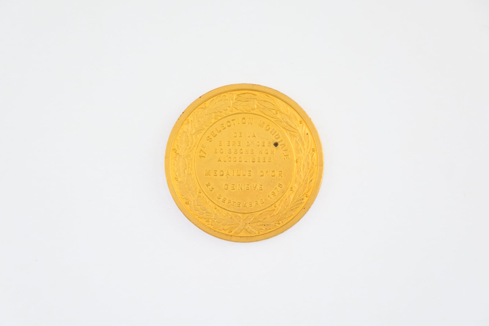 Monde Selection Bruxelles Medaille d'Or 1978