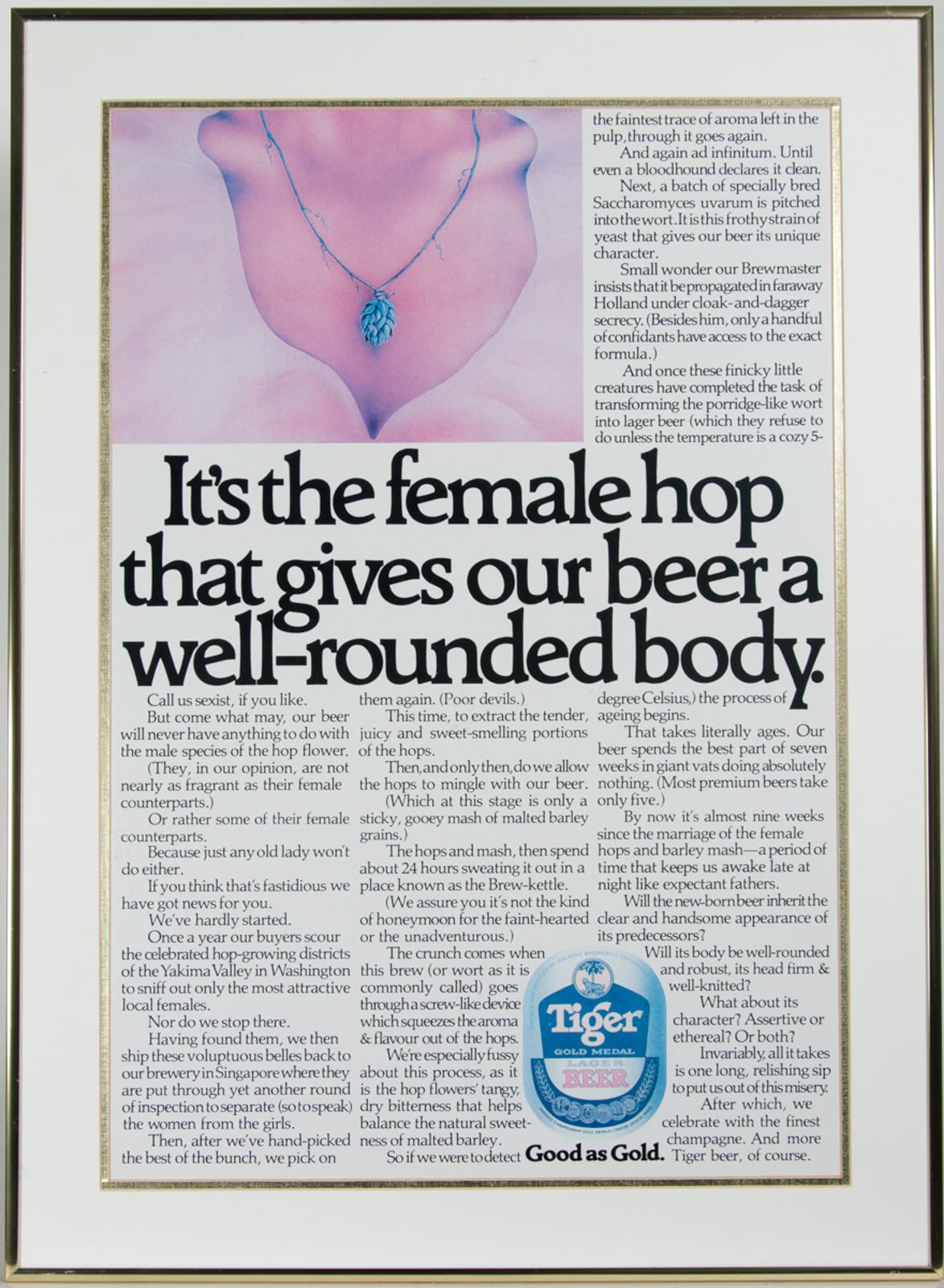 Female Hop Advertisement