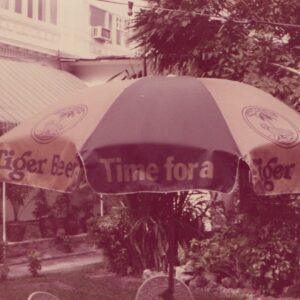 Tiger Beer Umbrella Photograph