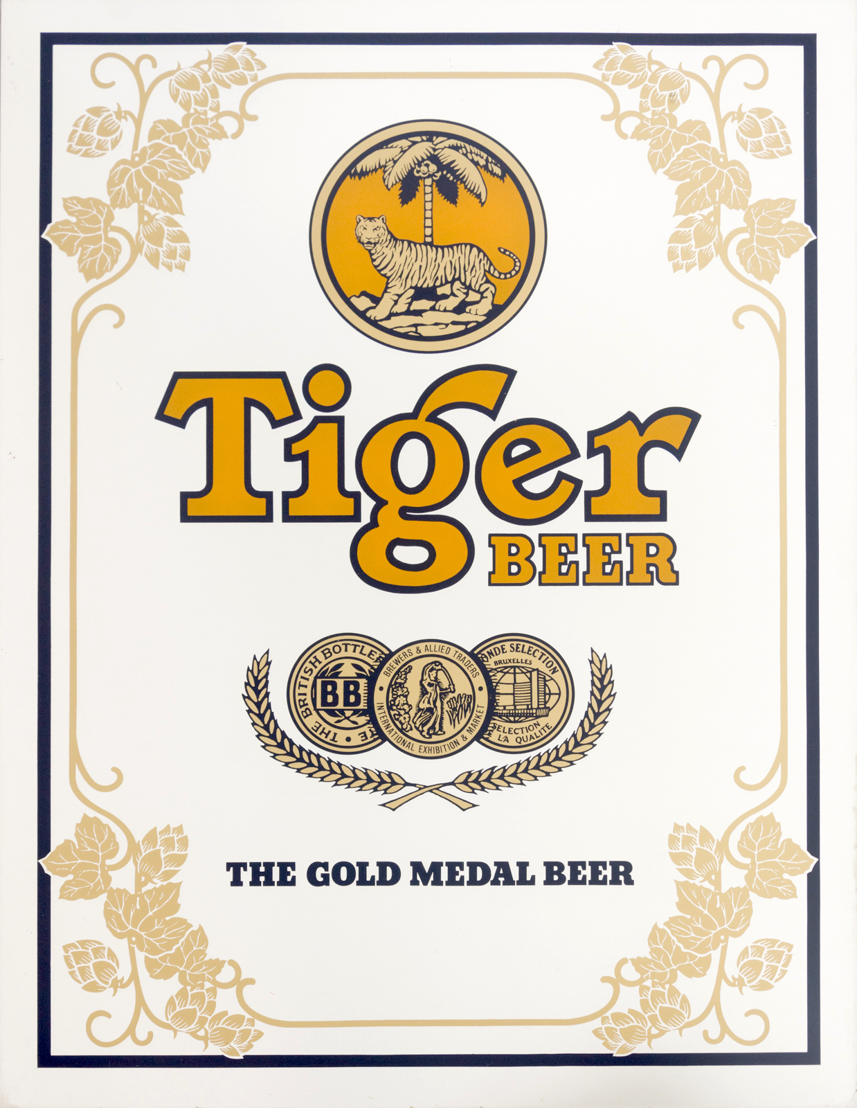 Tiger Beer Mirror Board