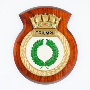 Triumph Plaque