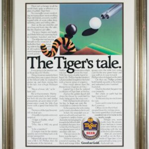 The Tiger's Tale Advertisement
