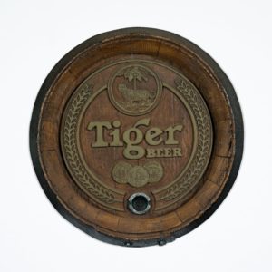 Tiger Beer 3 Medal Barrel Top