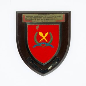 SGT'S and WO'S Mess SAFTI Plaque 1974