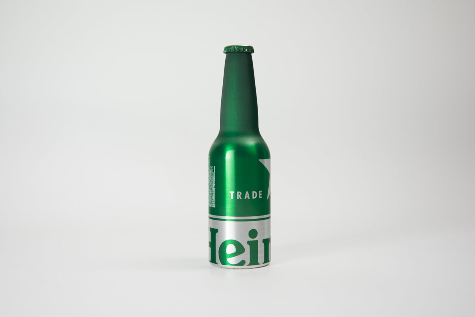 Heineken Beer Aluminium Bottle with Trademark Design
