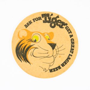 Ask for Tiger Circular Coaster