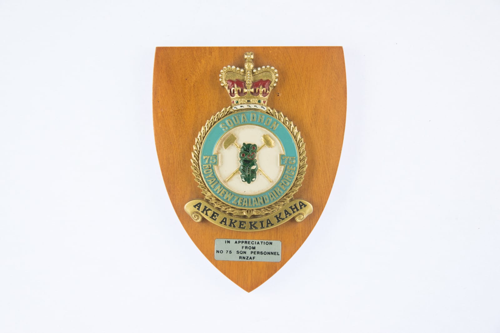 Royal New Zealand Air Force Plaque