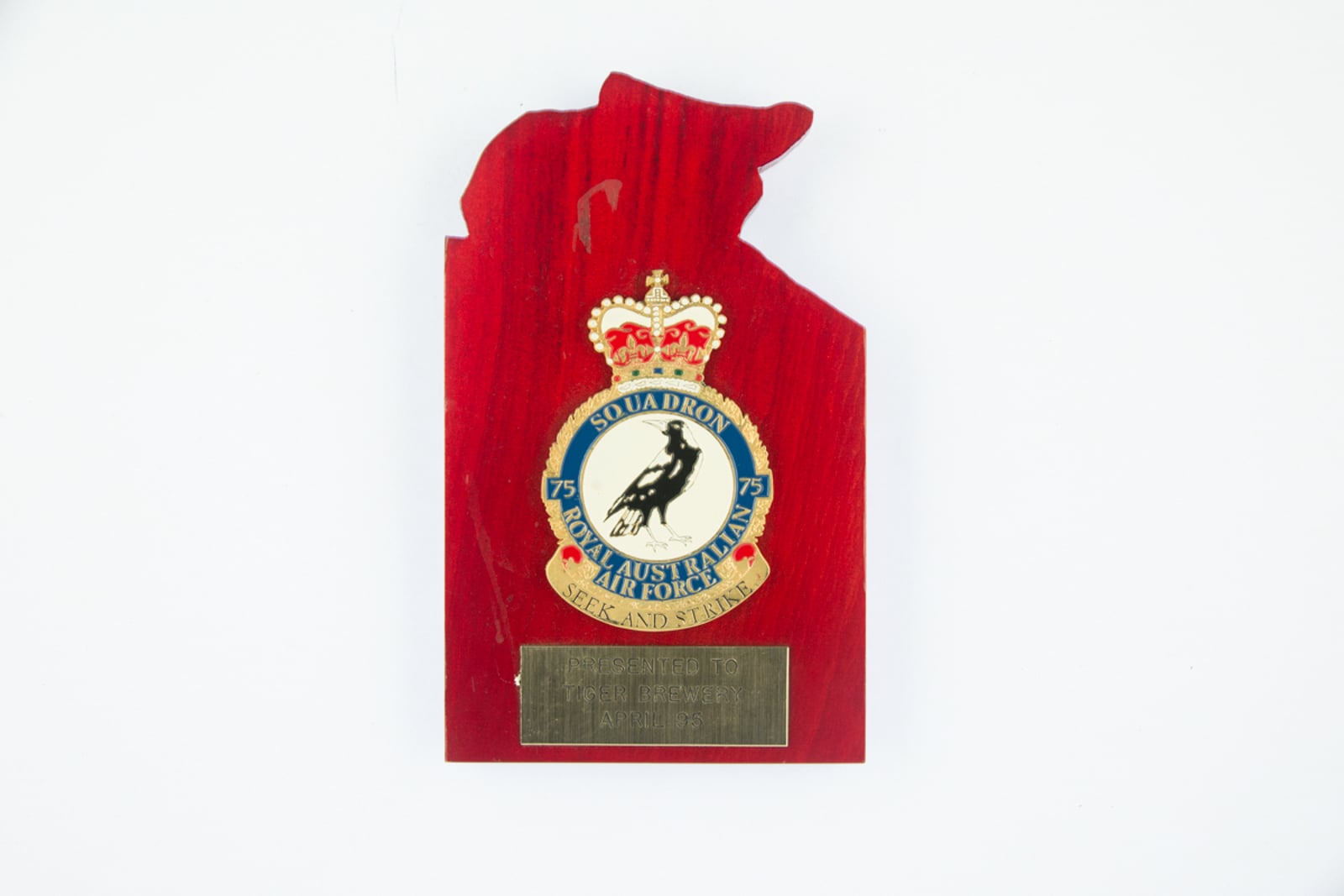 75 Royal Australian Squadron Plaque 95