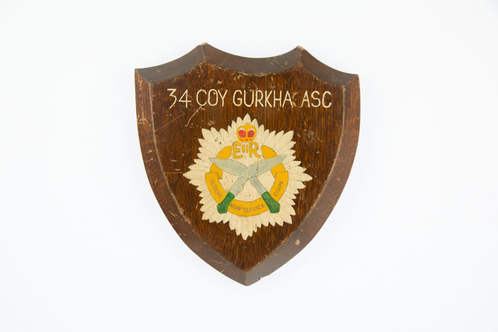 34 Coy Gurkha ASC Plaque