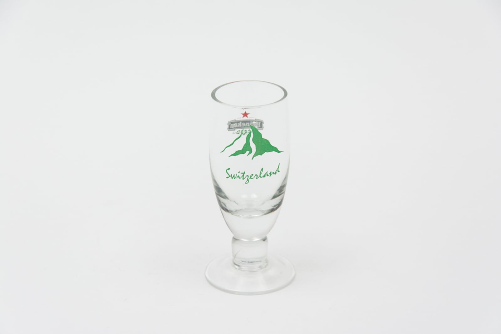 Heineken Switzerland Flute Footed Glassware