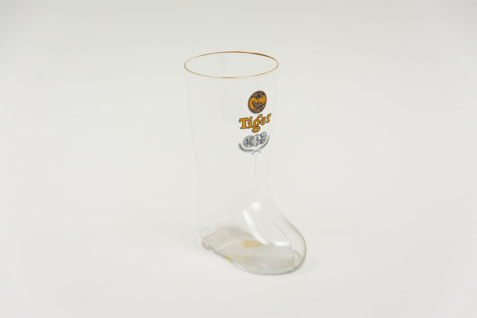 Tiger Beer 3 Medal Boot Glassware