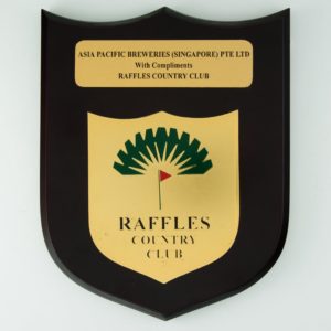 Raffles Country Club Plaque