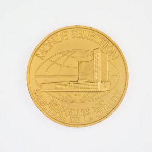 Monde Selection Bruxelles Medaille d'Or 1987