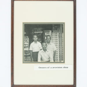Owner of a Provision Shop Photograph