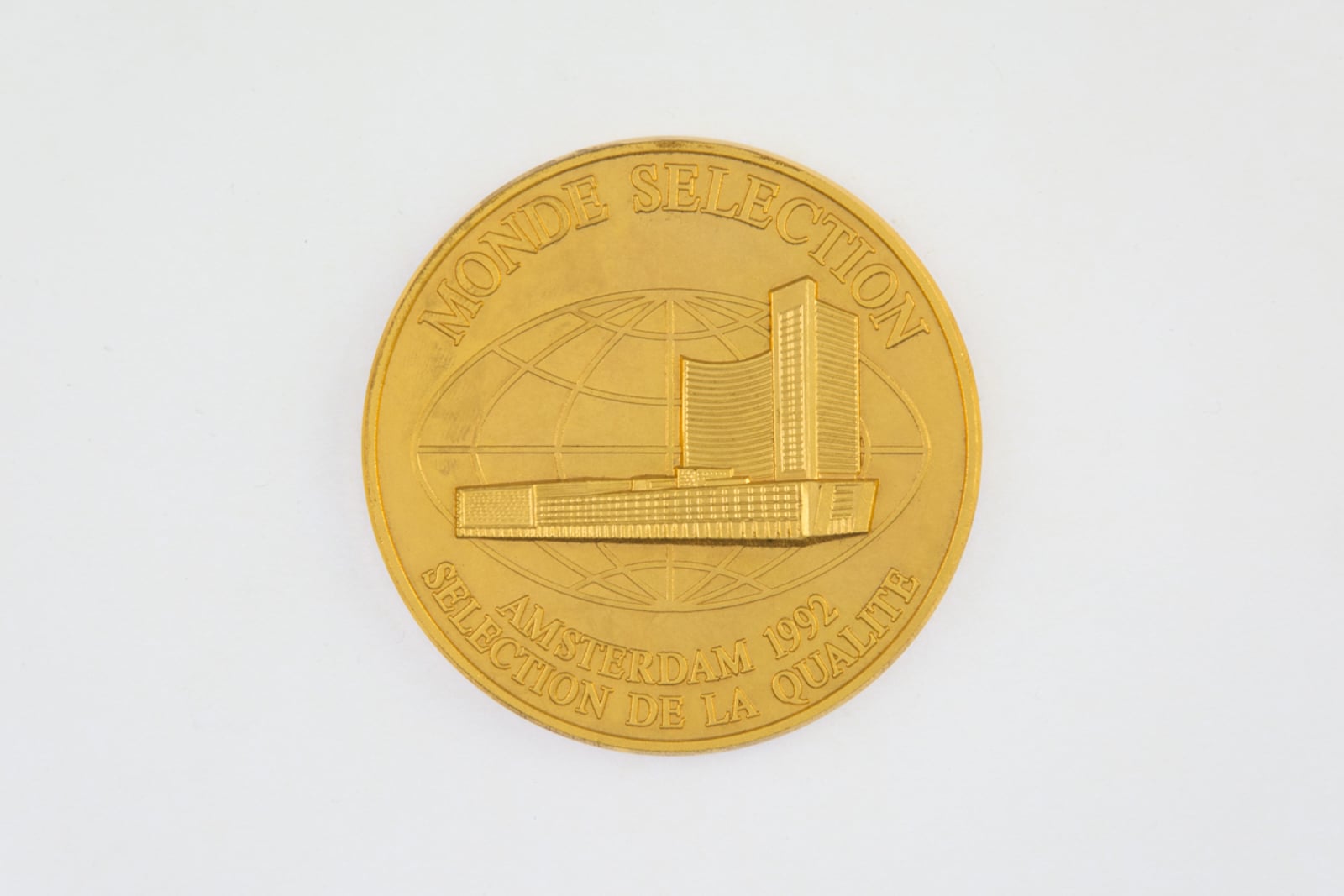 Monde Selection Amsterdam Medaille d'Or 1992