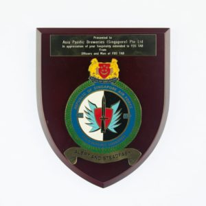 Republic of Singapore Air Force Field defence Squadron Plaque