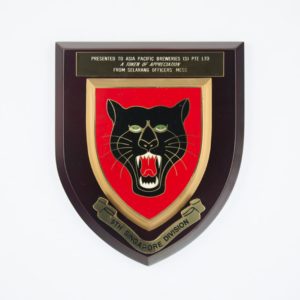 Selarang Officers' Mess 9th Division Plaque