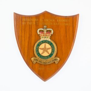 Royal Air Force station Changi Plaque 1966
