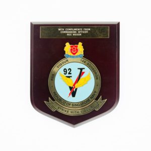 RSS Vigour 188 Squadron Plaque