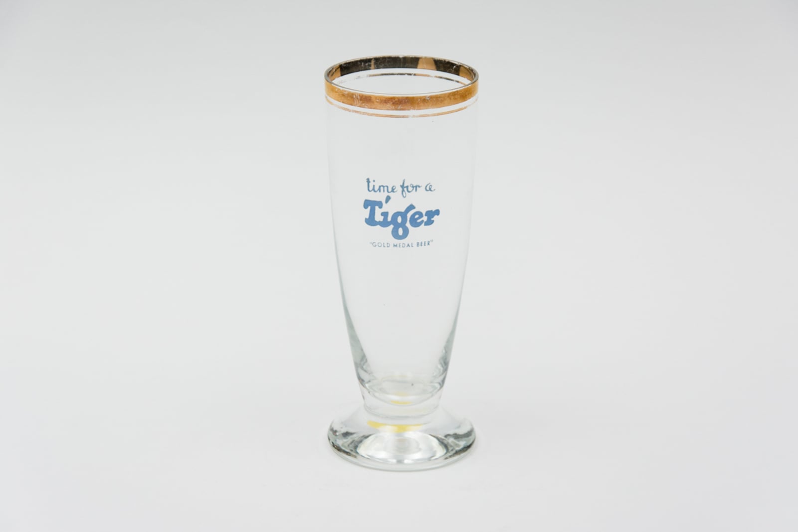 Time for a Tiger Pilsner Glassware
