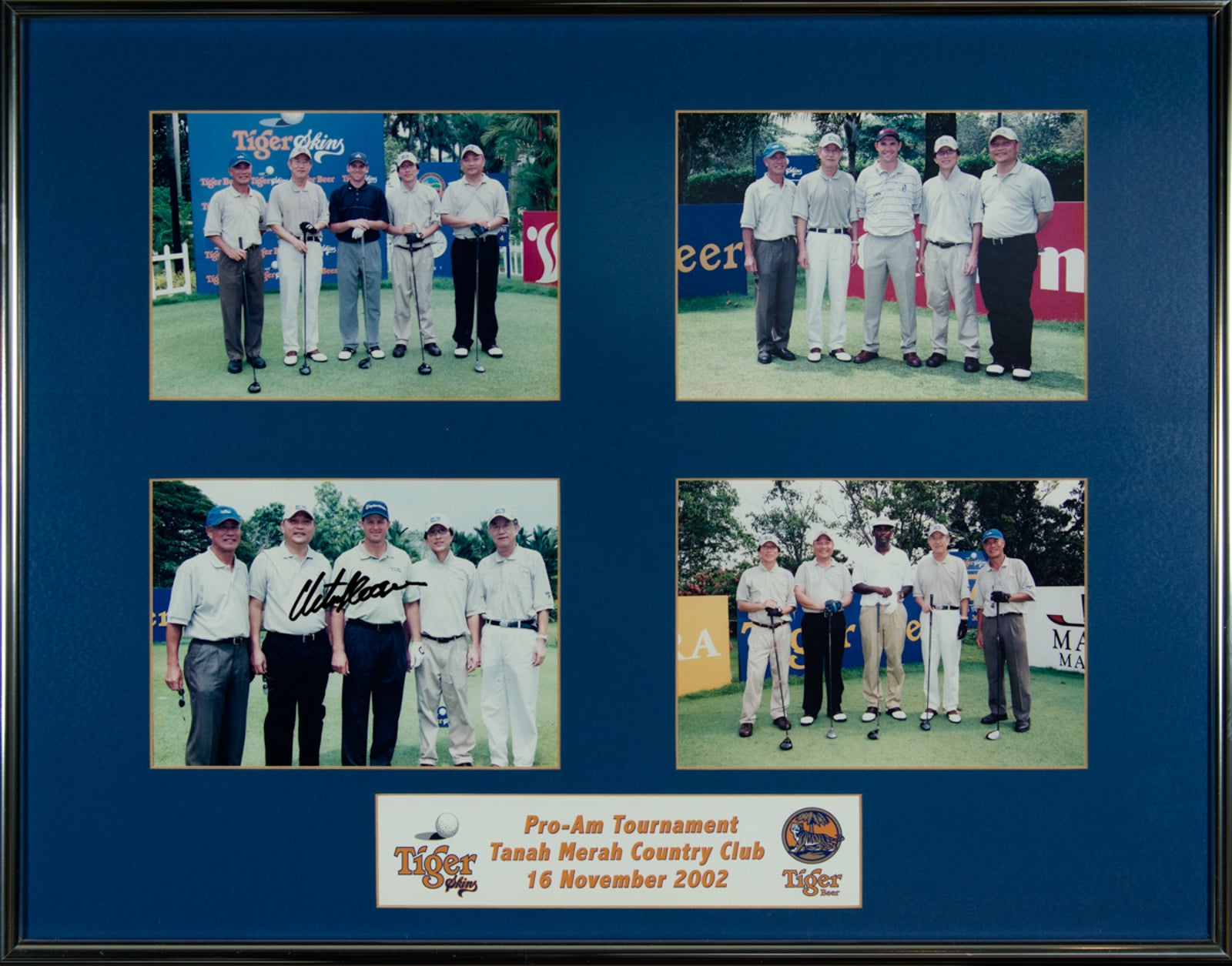 Pro-Am Tournament Photo Collage 2002