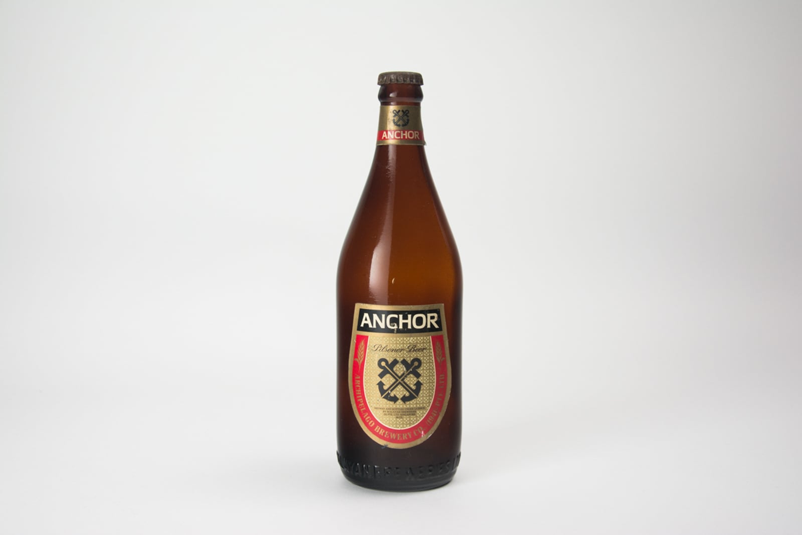 Anchor Pilsener Beer Vintage Bottle, 34 cl (Wide Design)