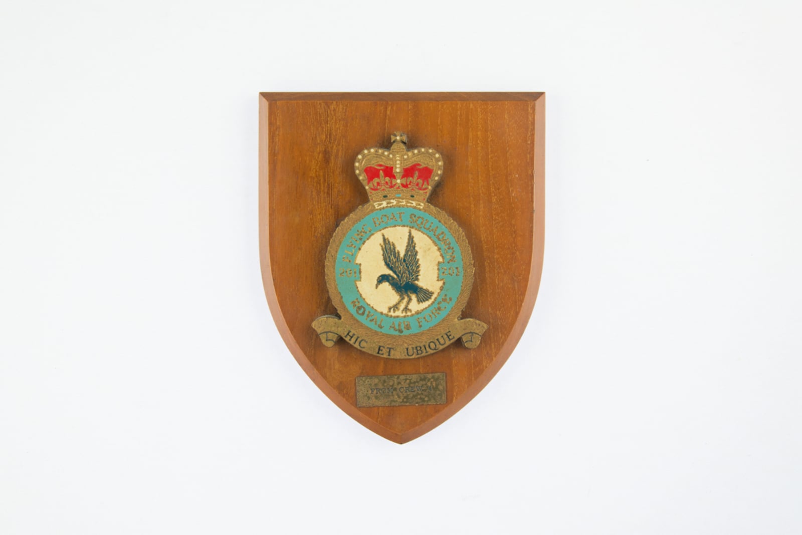 Flying Boat Squadron 201 Plaque