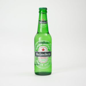 Heineken Premium Quality Lager Beer Bottle, 330 ml