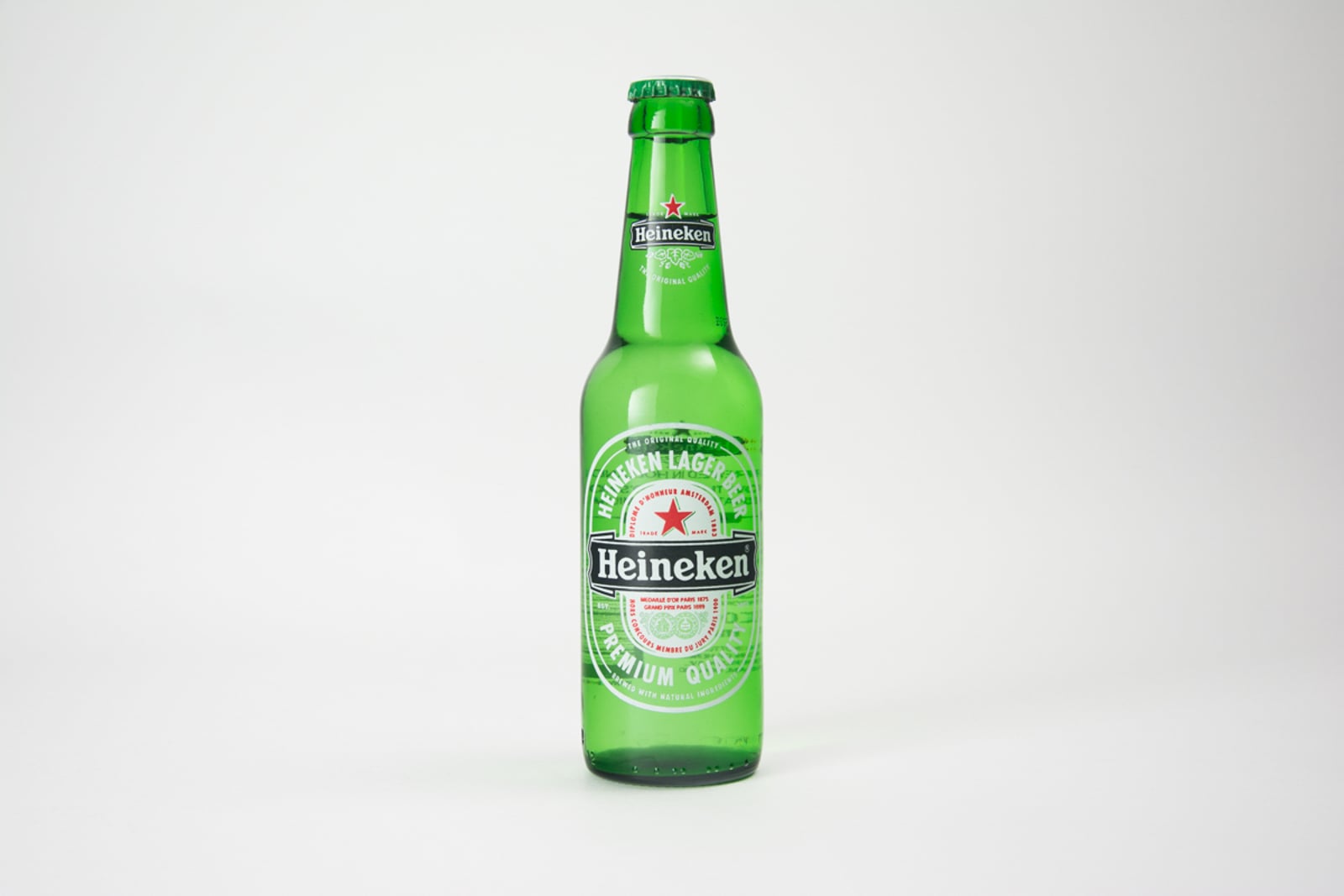 Heineken Premium Quality Lager Beer Bottle, 330 ml
