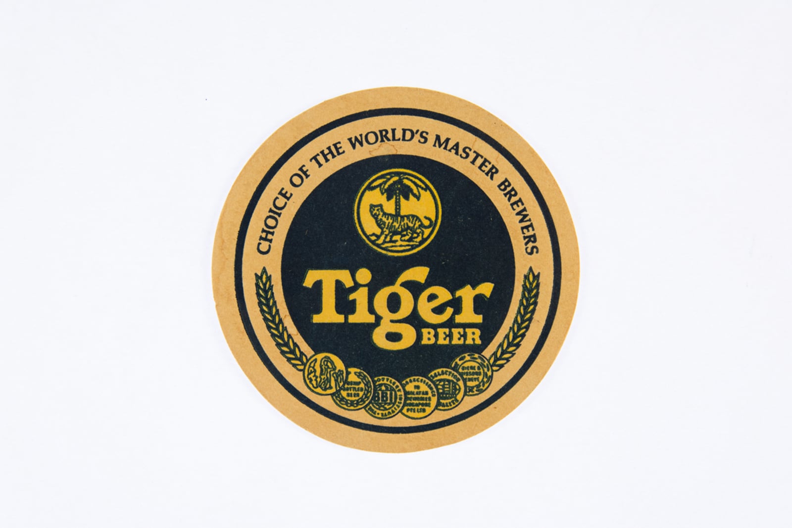 Tiger Beer 6 Medal Circular Coaster