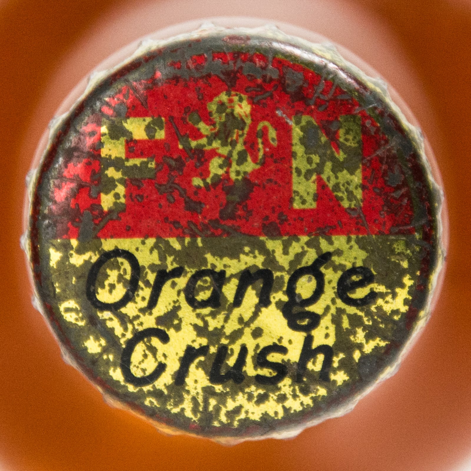 F&N Orange Crush Vintage Bottle