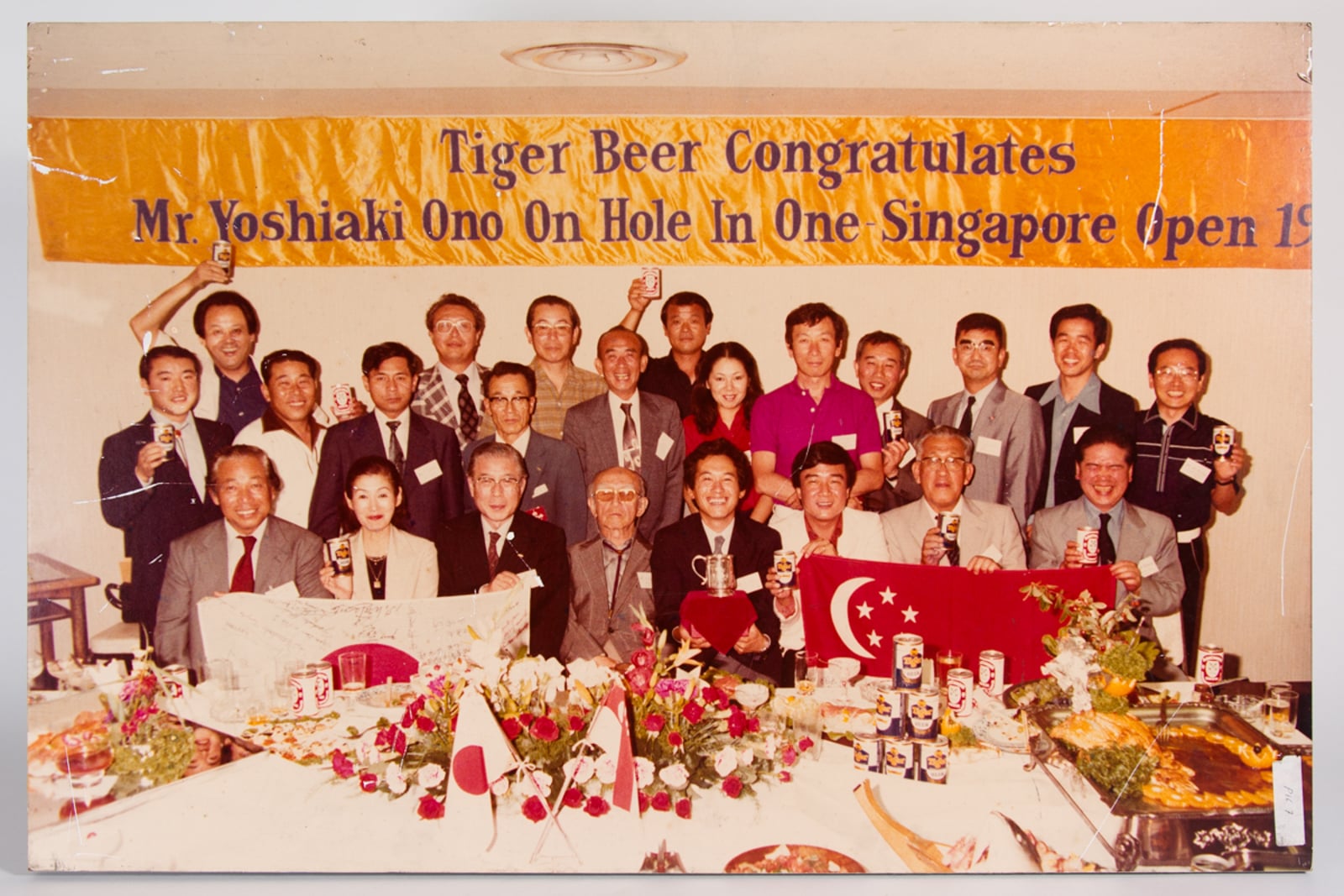 Tiger Beer Staff Photograph 19xx
