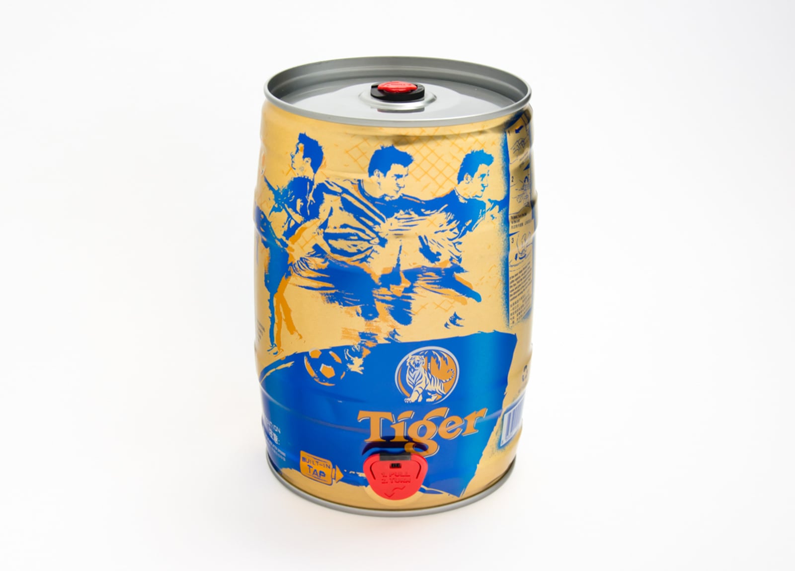 Tiger Gold Medal Beer Mini Keg