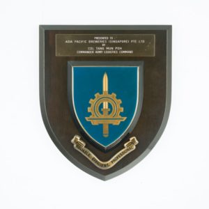 Commander Army Logistics Command Plaque