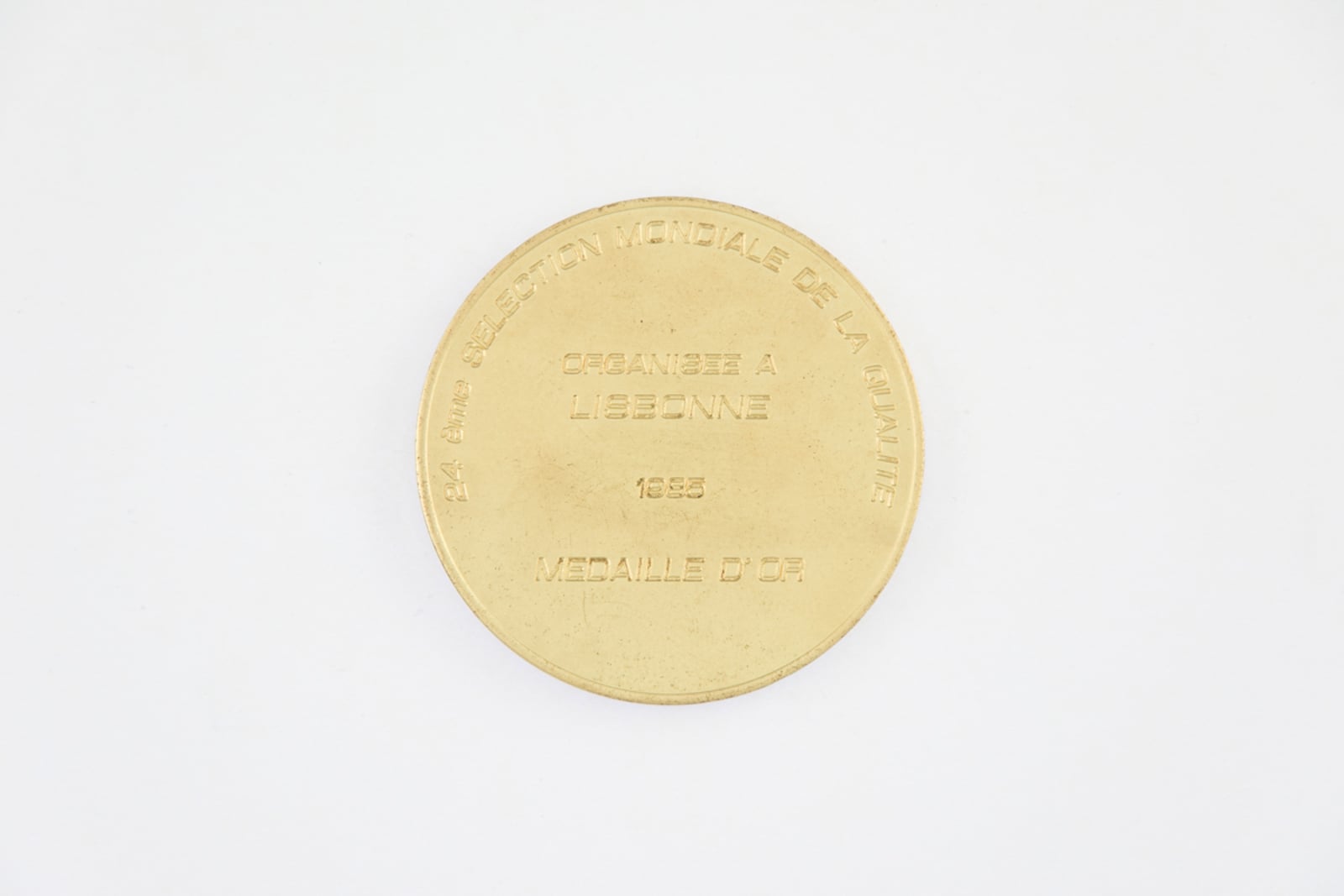 Monde Selection Bruxelles Medaille d'Or 1985