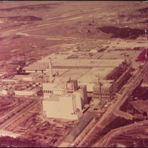 Old Factory Aerial Photograph