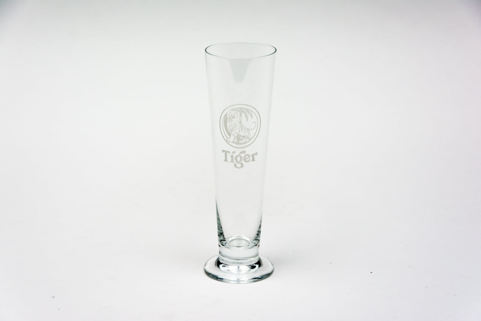 Tiger Pilsner Footed Glassware
