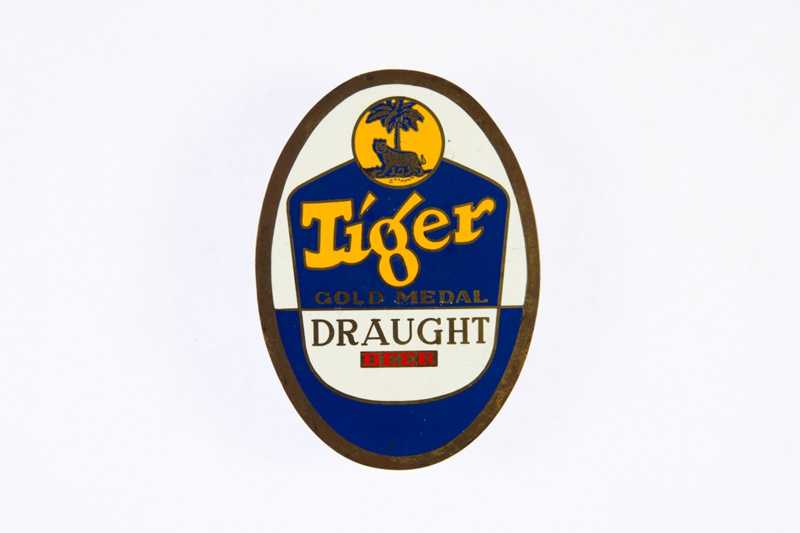 Tiger Draught Beer Wall Decoration / Badge
