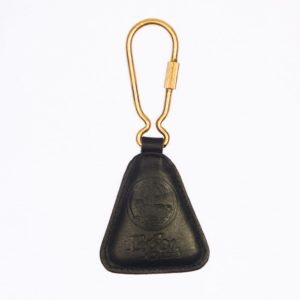 Tiger Beer Black Leather Key Chain