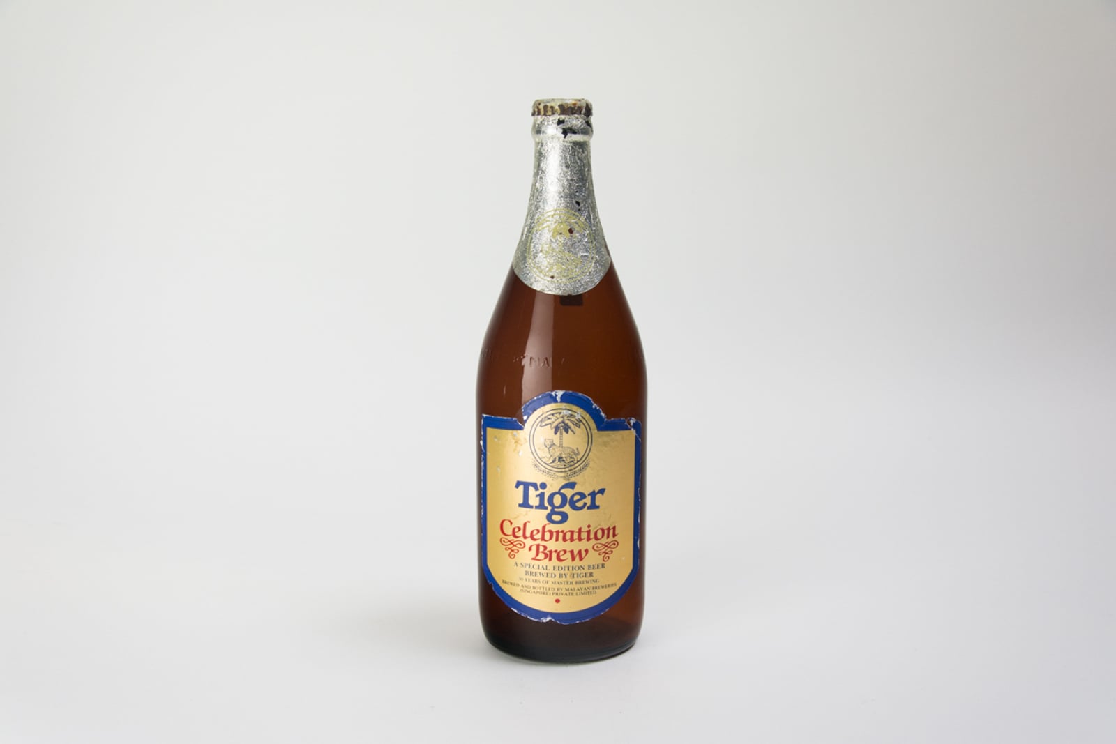 Tiger Celebration Brew Vintage Bottle (Bright Gold Label)