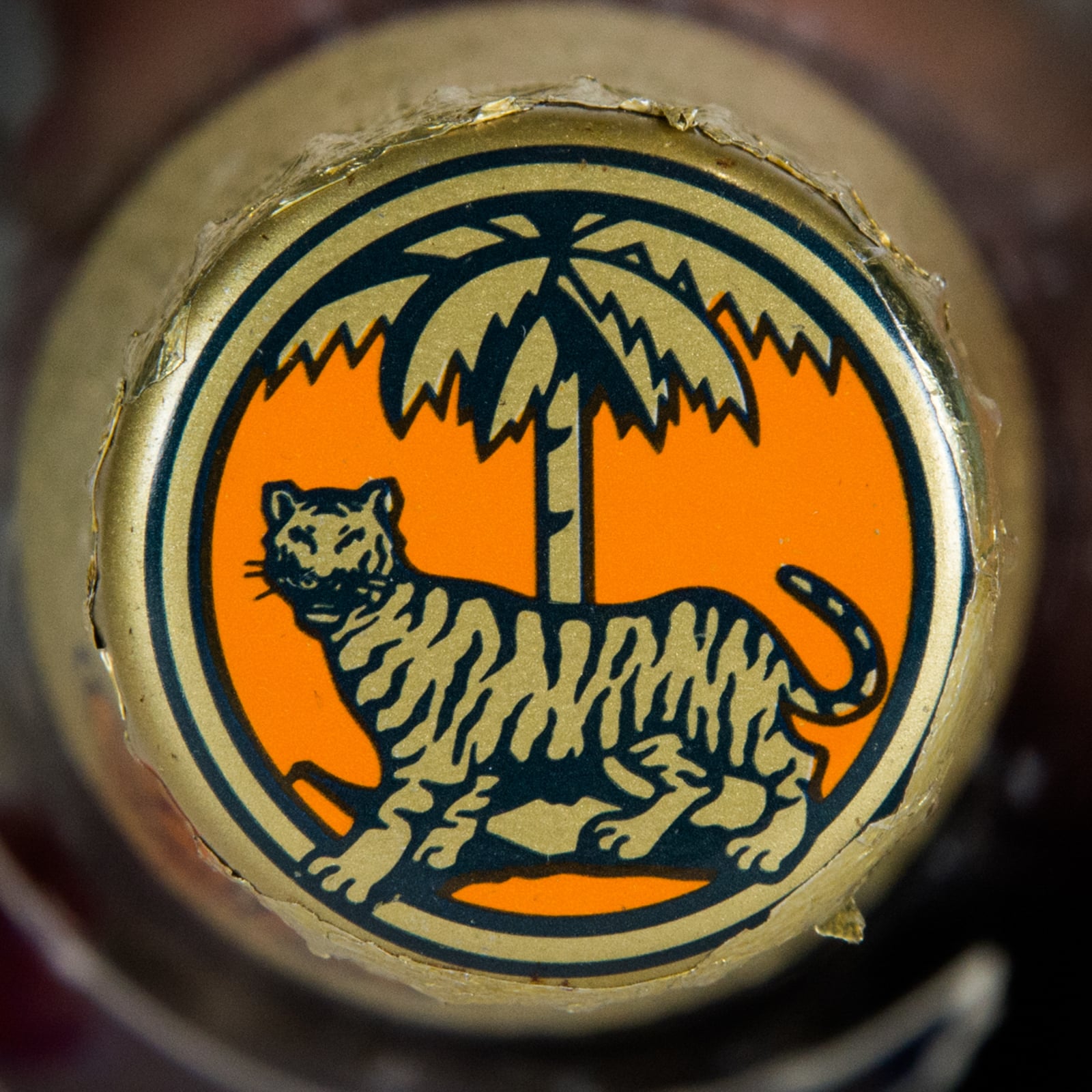 Tiger "100,000,000 Litres" Commemorative Limited Edition Beer Bottle