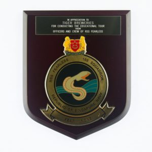 RSS Fearless 189 Squadron Plaque