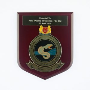 RSS Fearless, 189 Squadron Plaque 2006