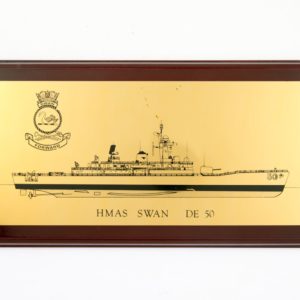 HMAS Swan DE 50 Plaque