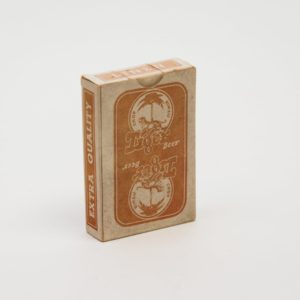 Tiger Chop Rimau Faded Brown Playing Cards