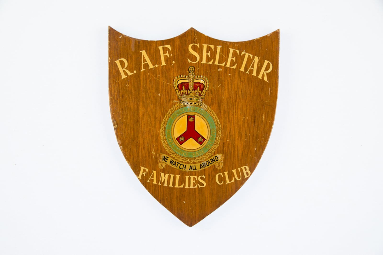 RAF Seletar Families Club Plaque