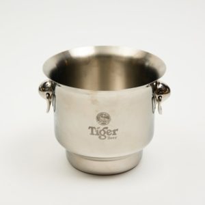 Tiger Beer Stainless Steel Ice Bucket