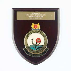 Republic of Singapore Navy Plaque 2003