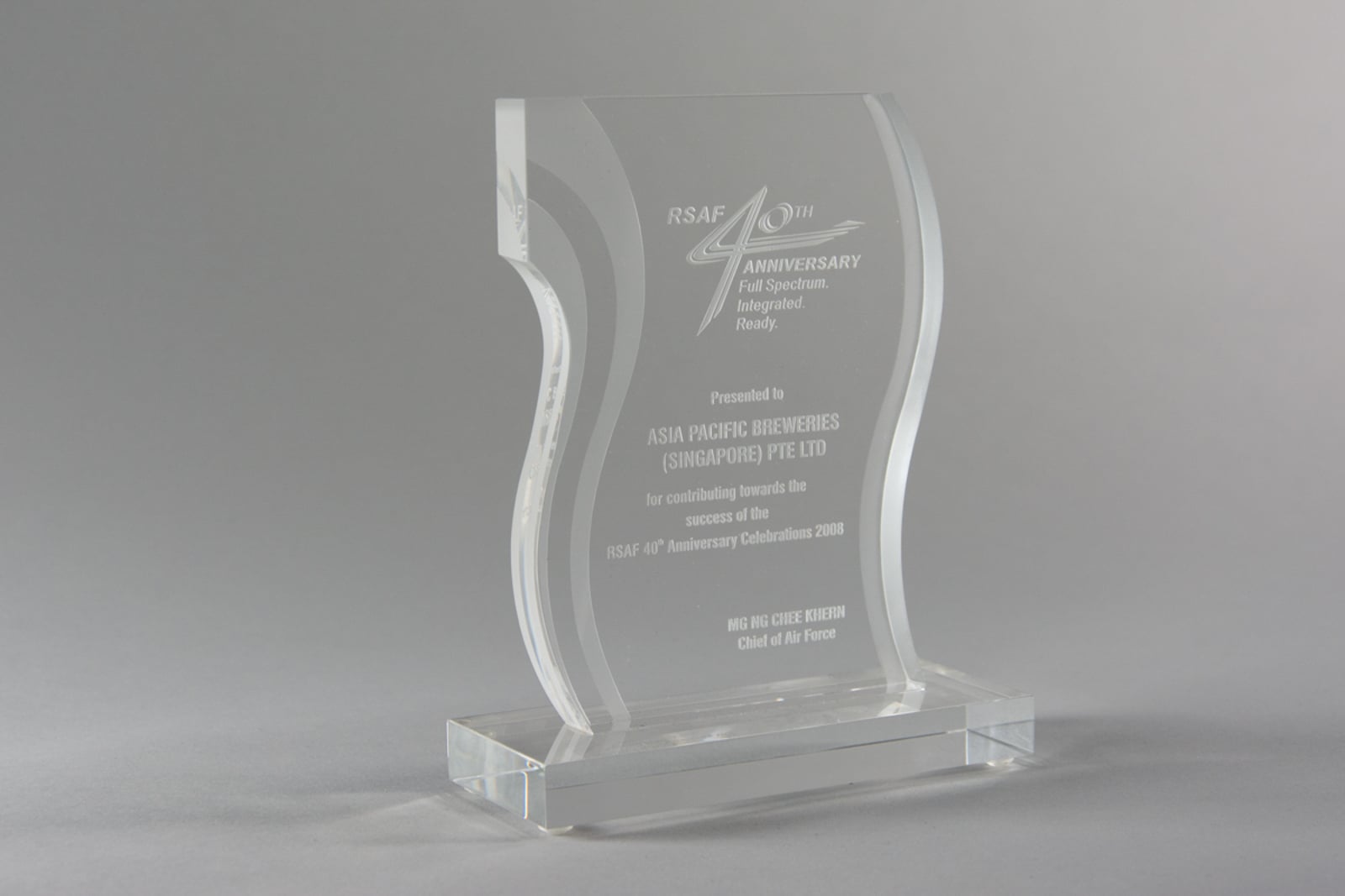 RSAF 40th Anniversary Trophy 2008