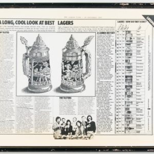 A Long Cool Look at Best Lagers Newspaper 1987